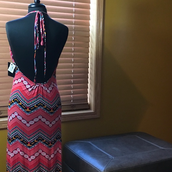 BABE Society Tribal Maxi Dress Size Small NWT - Picture 4 of 8
